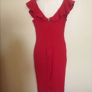 Red sweetheart dress new!! S/M